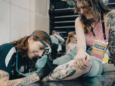 Corner tattoo